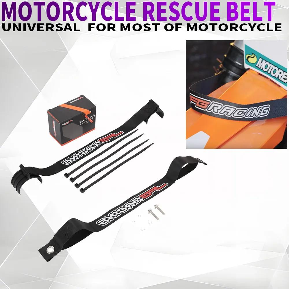 Sangle de sauvetage avant et arrière de moto, laisses de ceinture de traction pour KTM XCFW250 EXCF 