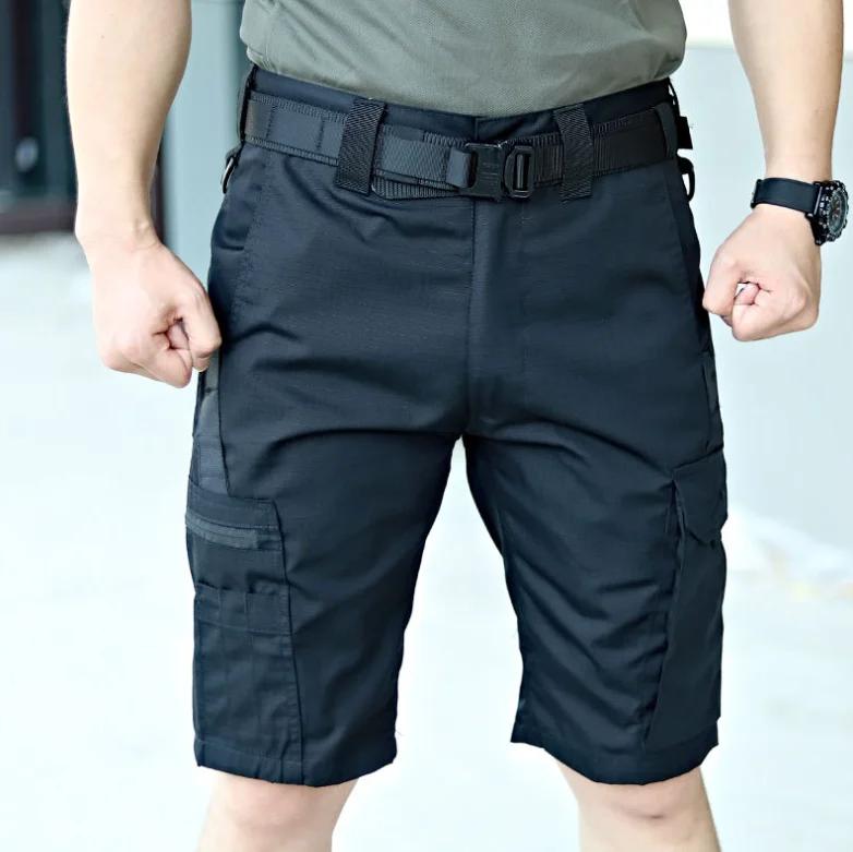 Short de Camouflage pour hommes, séchage rapide, poches multiples, pantalon militaire, randonnée en 