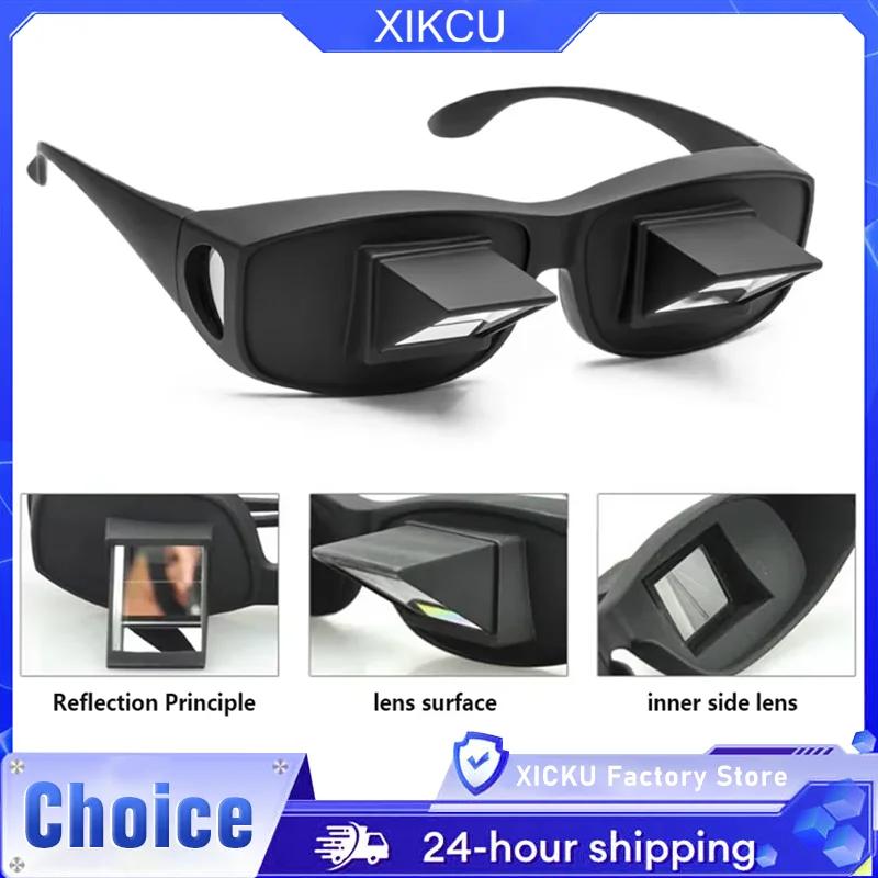 Lunettes periscopes créatives et innovantes pour la lecture horizontale assise et la vision de la té
