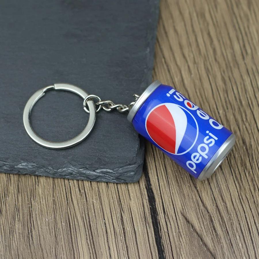 Porte-clés bouteille de boisson créatif, accessoires pour vêtements unisexe, 5 Styles miniatures, bi