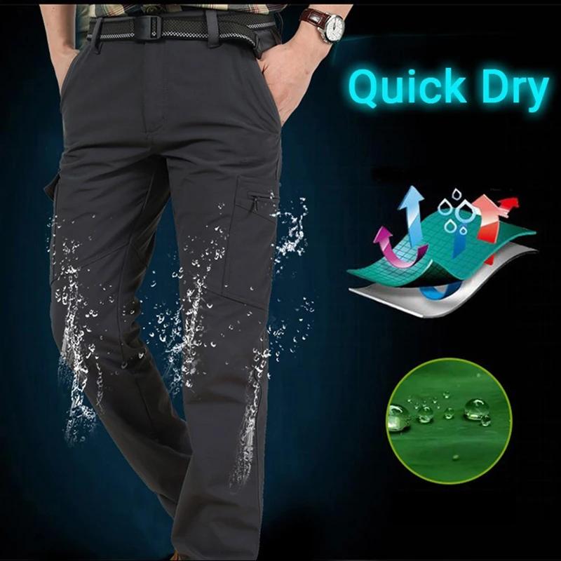 Pantalon Cargo tactique pour hommes, pantalon décontracté, imperméable, multi-poches, vêtements de t