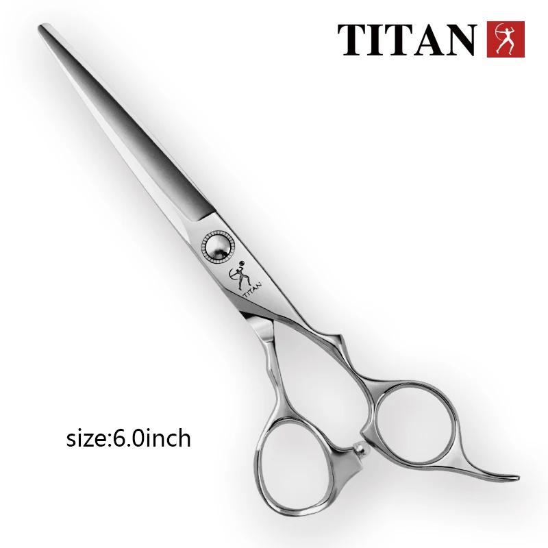 Titan ciseaux de coiffure professionnels ciseaux de coiffeur 6.0 pouces vg10 acier inoxydable coupe 