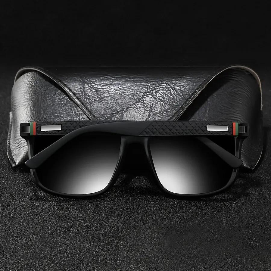 Lunettes de soleil carrées vintage pour hommes et femmes, lunettes de soleil de créateur, lunettes d