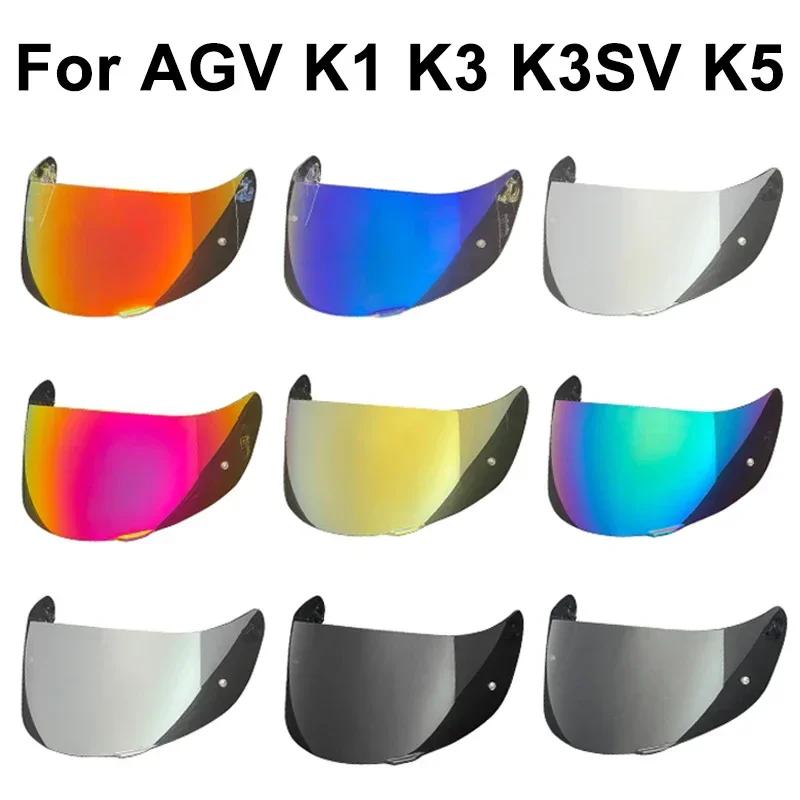 Visière de Casque de Moto pour AGV K5 K5S K3SV K1 K1S ILM Compact ST 902 902L 902BT, broche complète