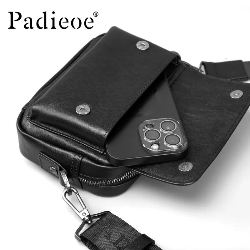 Sac bandoulière en cuir de vachette - luxueux et tendance, polyvalent et facile à assortir, sac à un