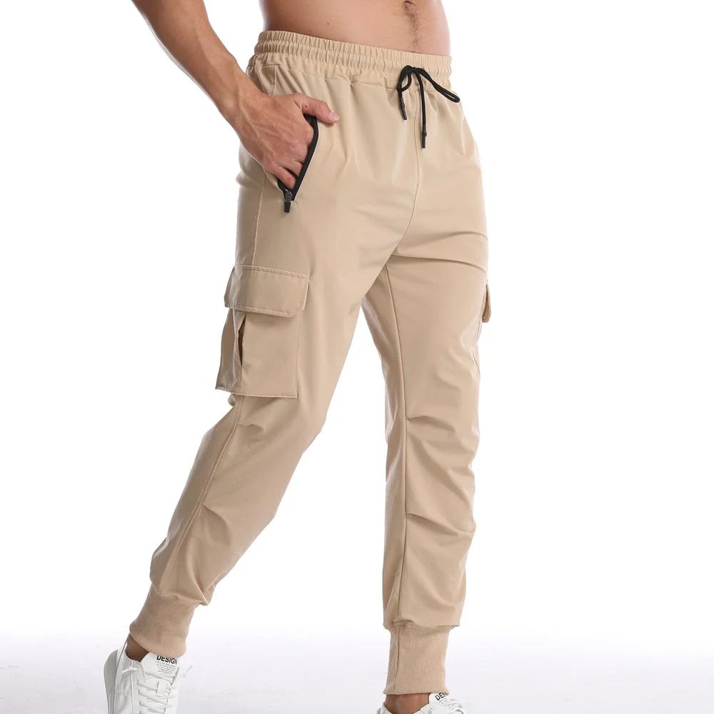 Nouveau pantalon de sport camouflage pour homme, pantalon de fitness d'été fin, ample, à séchage rap