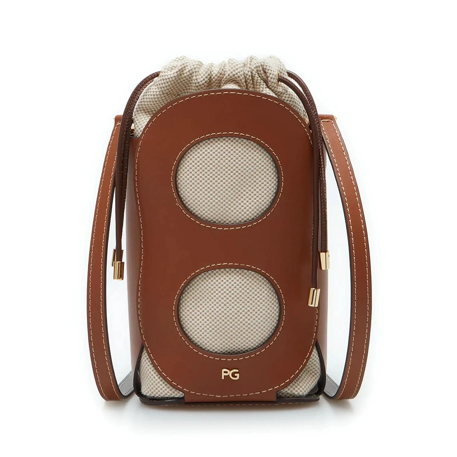 Sac à bandoulière PG pour femme, design ajouré avec cordon de serrage, rétro, polyvalent, haut de ga