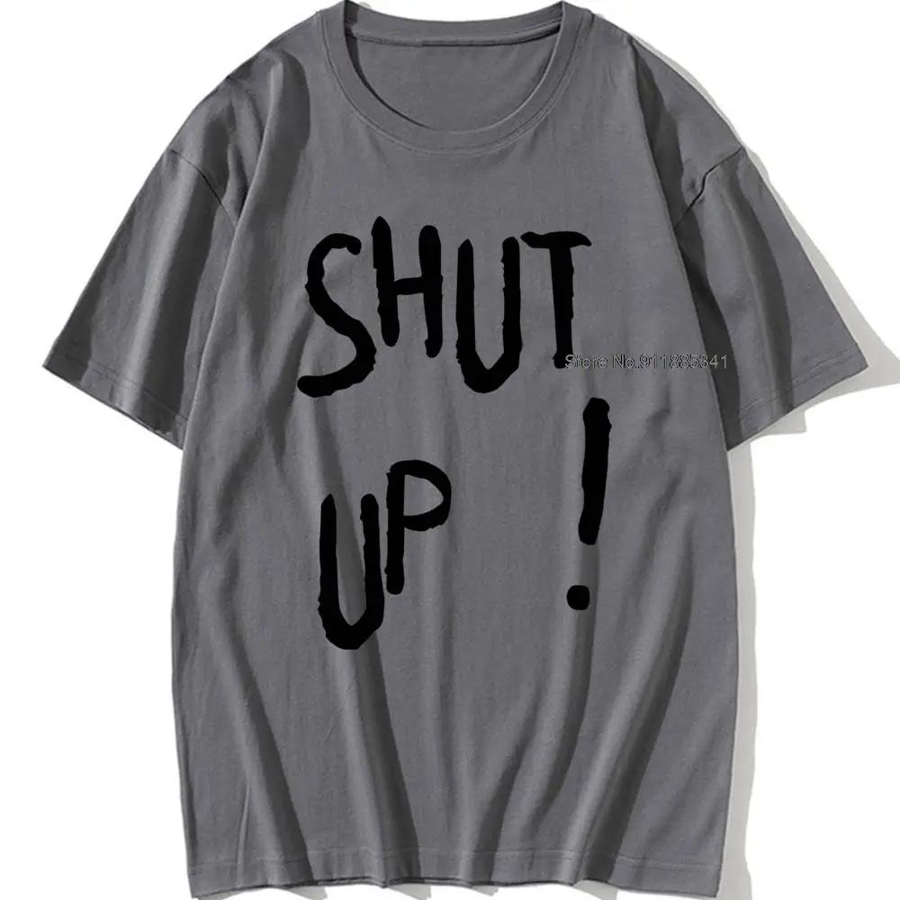 Kpop Kim Tae Hyung t-shirt SHUT UP lettre imprimé t-shirt Hip Hop Streetwear k-pop Harajuku Karea mo