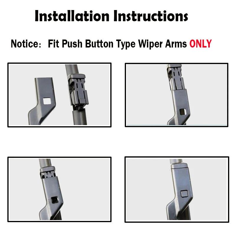 Erick's – jeu de balais d'essuie-glace avant et arrière, pour Mazda CX-9 CX9 MK2 2016 – 2023, brosse