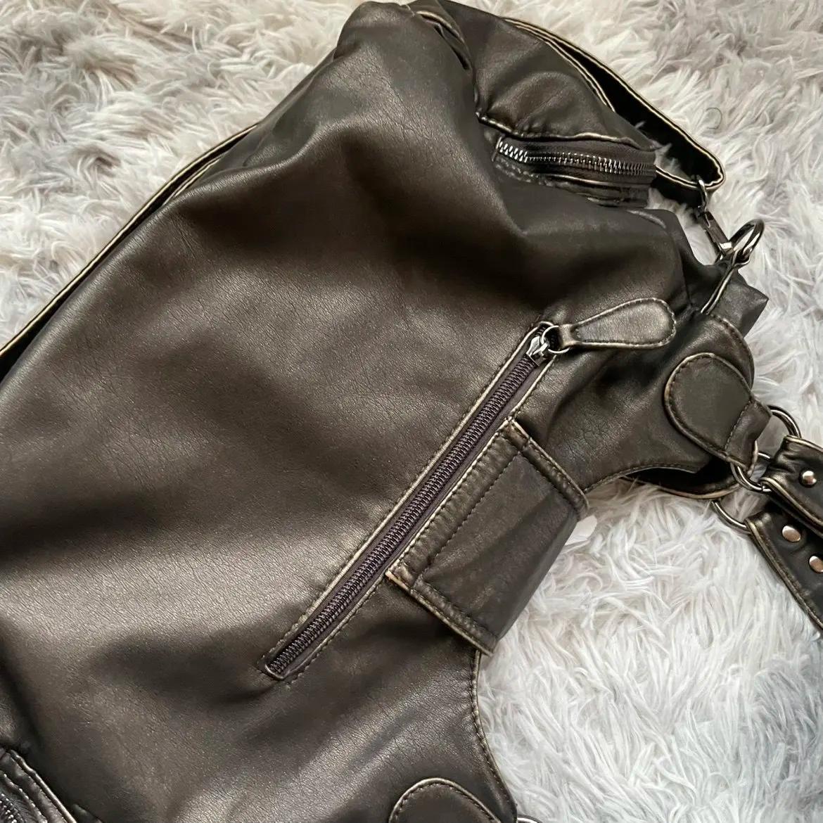 Sac à main Andel Kiss pour femme, sac à bandoulière serpentine en PU, sac bouffant multi-poches, sac