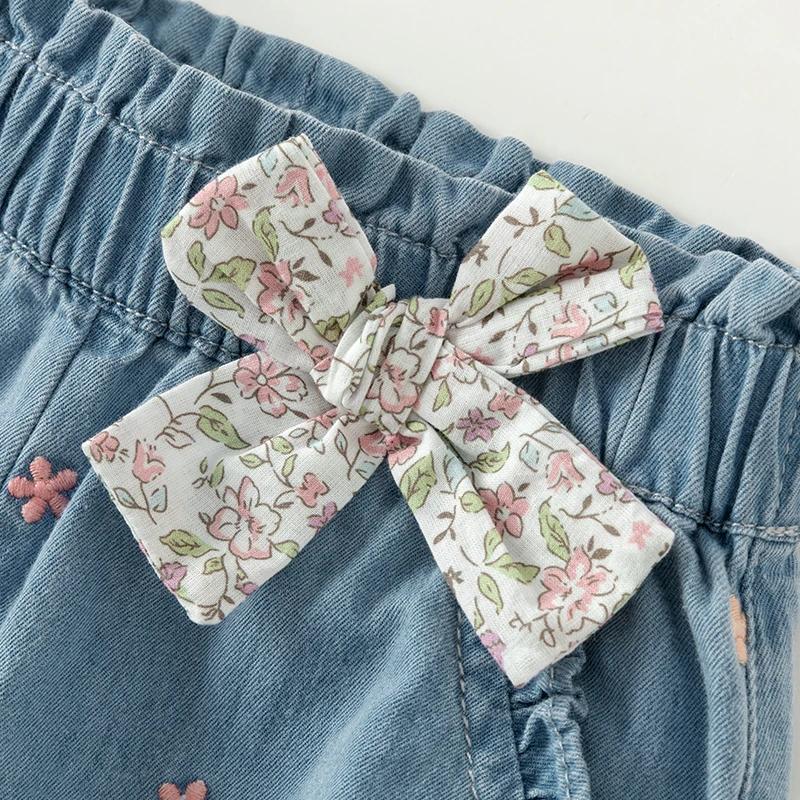 MAC-Pantalon en denim pour enfant, mode automne, décontracté, doux, mignon, extérieur, DB3242342