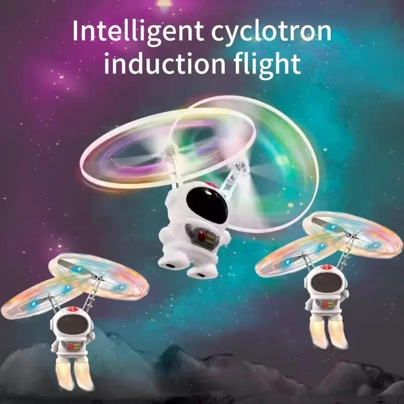 Drone robot volant Shoous droiting pour enfants, avion, drone solitaire à la main, jouets d'extérieu
