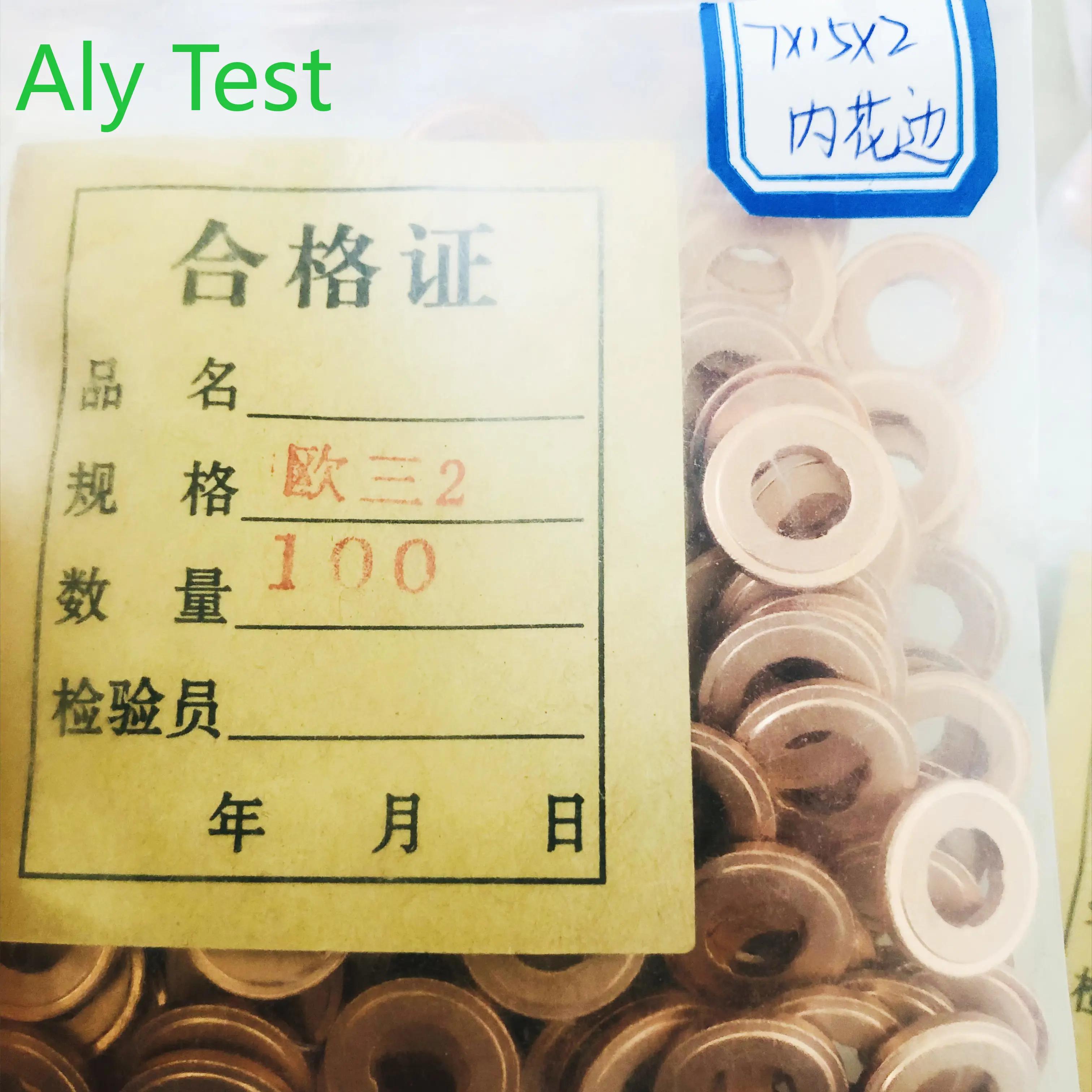 ALYTEST 100 pièces buse d'injecteur à rampe commune Diesel rondelle d'étanchéité en cuivre pompe à c