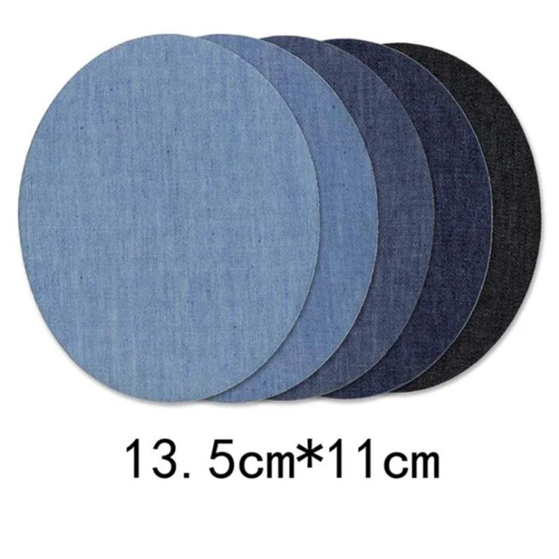 Patchs en Denim pour bricolage, patchs de coude en Denim, réparation de pantalons pour vêtements en 