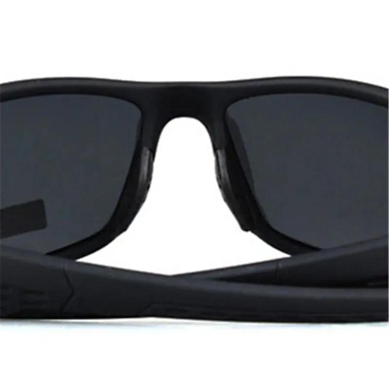 Lunettes de soleil polarisées à monture noire pour hommes et femmes, lunettes de conduite en argile,