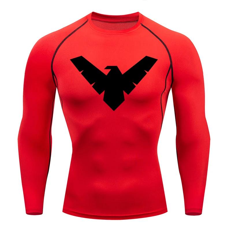 Chemise de compression à manches courtes pour hommes, haut de sport, t-shirt de course, séchage rapi