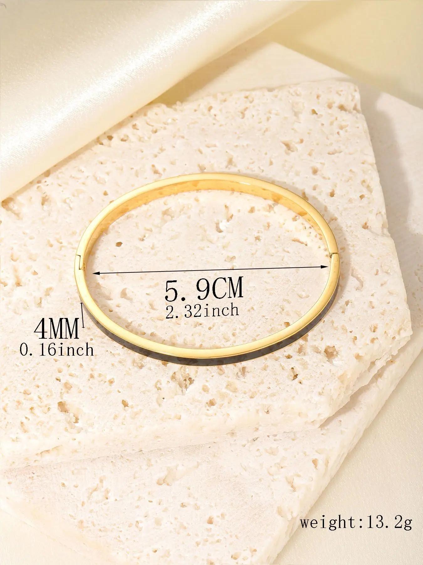 Bracelets de luxe en émail Orange coloré pour femmes, cadeau de fête, à la mode, bijoux originaux en