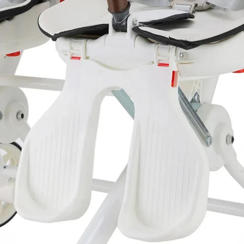 Poussettes jumelles pour deux enfants, deux poussettes pliantes légères, poussette multifonctionnell