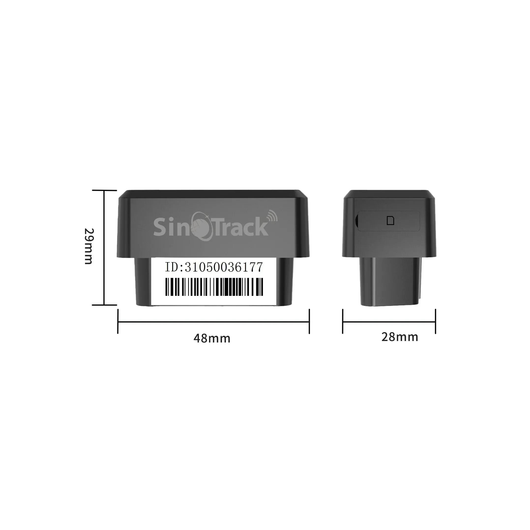 SinoTrack ST-902A Mini OBD GPS moniteur vocal Tracker 16PIN OBD II Plug Play voiture GSM OBD2 dispos