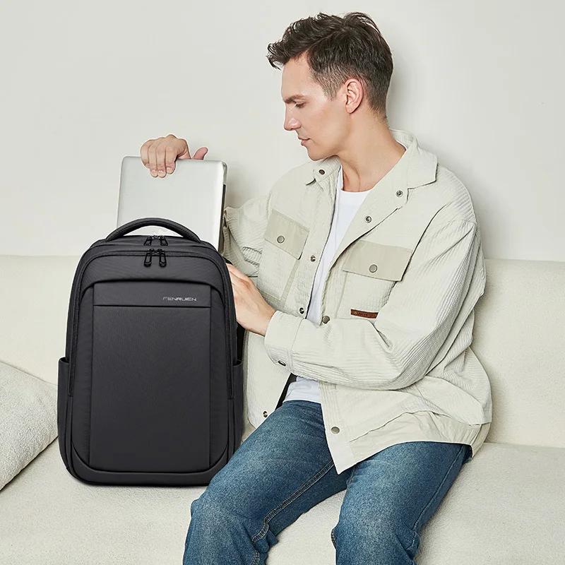 Fenruien multifonction sac à dos étanche USB Charge école sac à dos hommes voyage affaires sacs à do