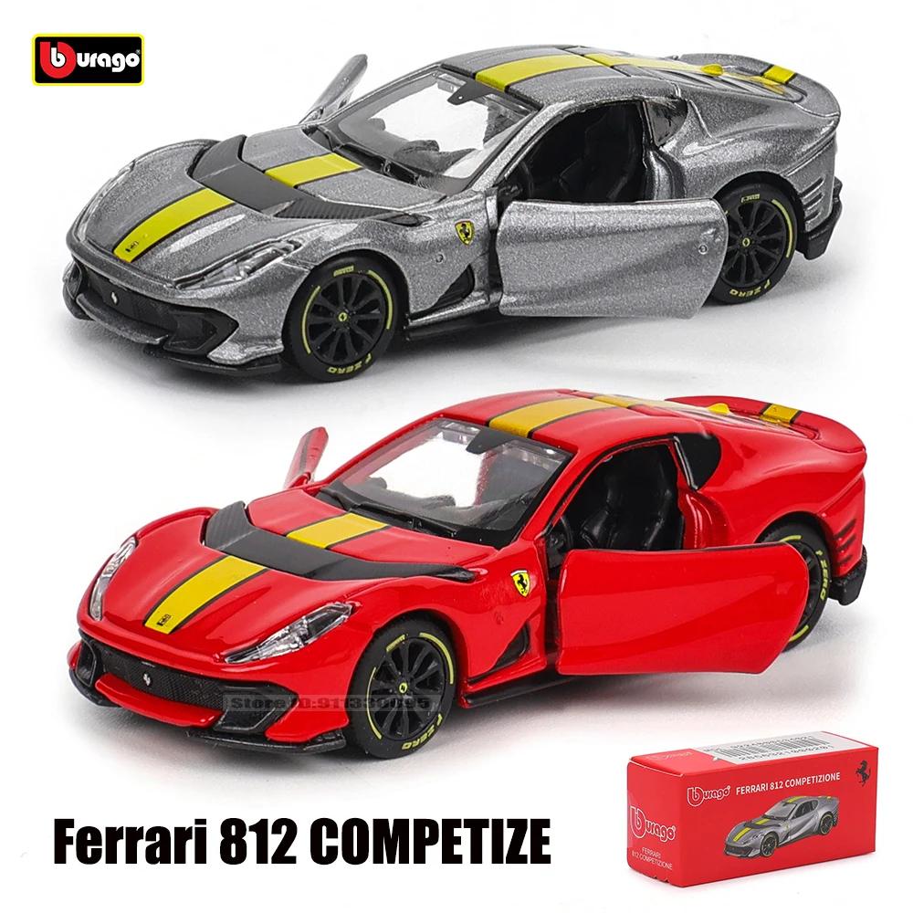 Bburago 1: 64 série Ferrari choix multiples SP3 812 ENZO F40 F12TDF SF90 458 modèle de voiture moulé