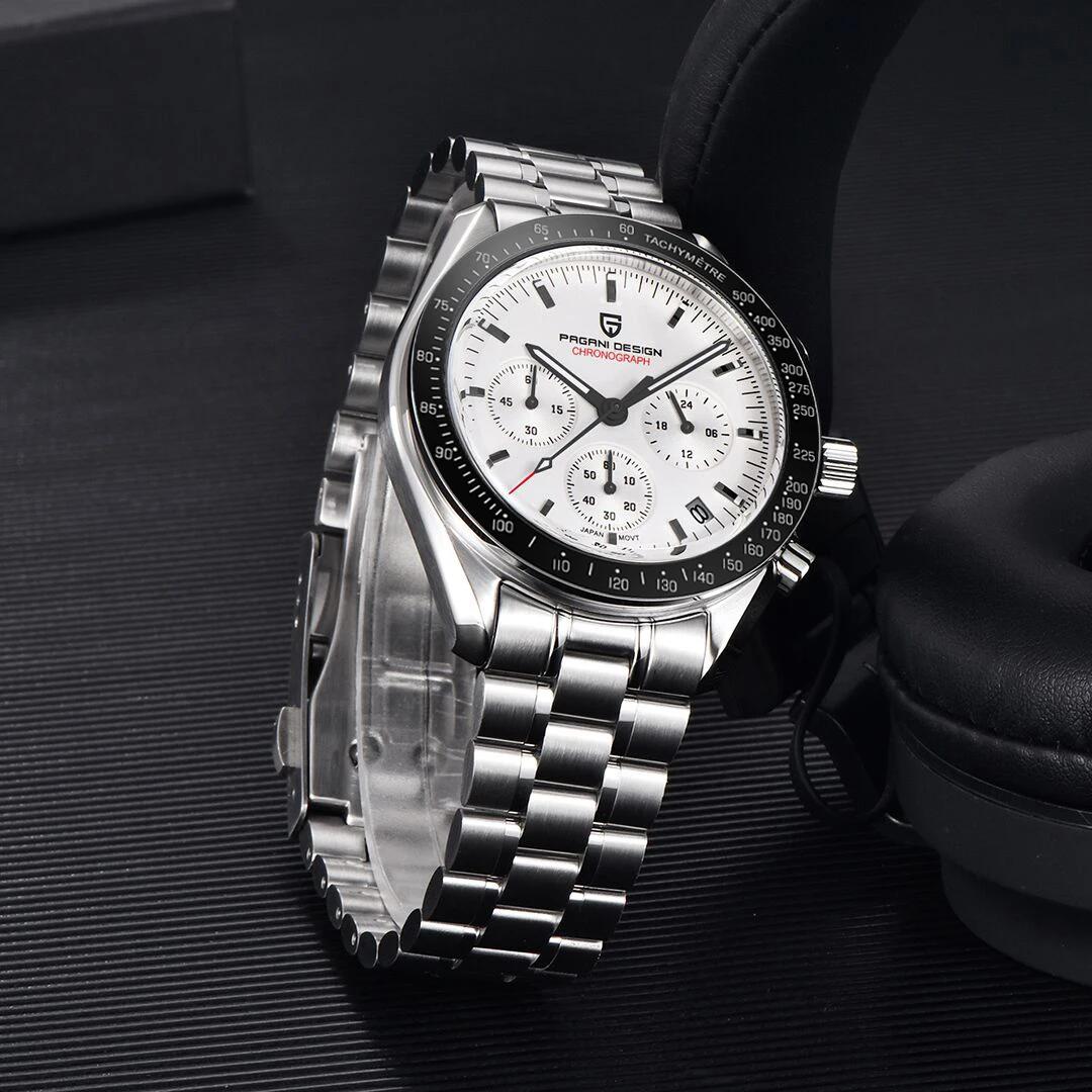 Montres pour hommes PAGANI DESIGN 2026 Nouvelle V5 PD1701 Montre à quartz de luxe pour hommes Sport 