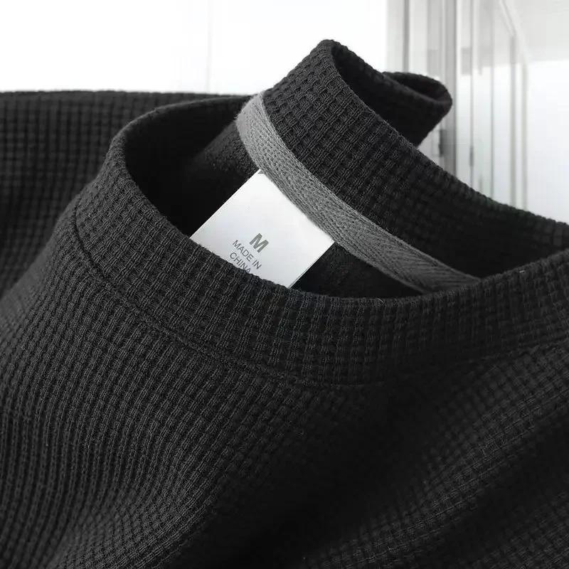 T-Shirt d'été à manches courtes et col rond pour hommes, confortable et respirant, haut à manches co