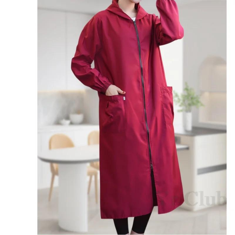 Vêtements de travail imperméables allongés de 115cm, vêtements de toilettage pour animaux de compagn