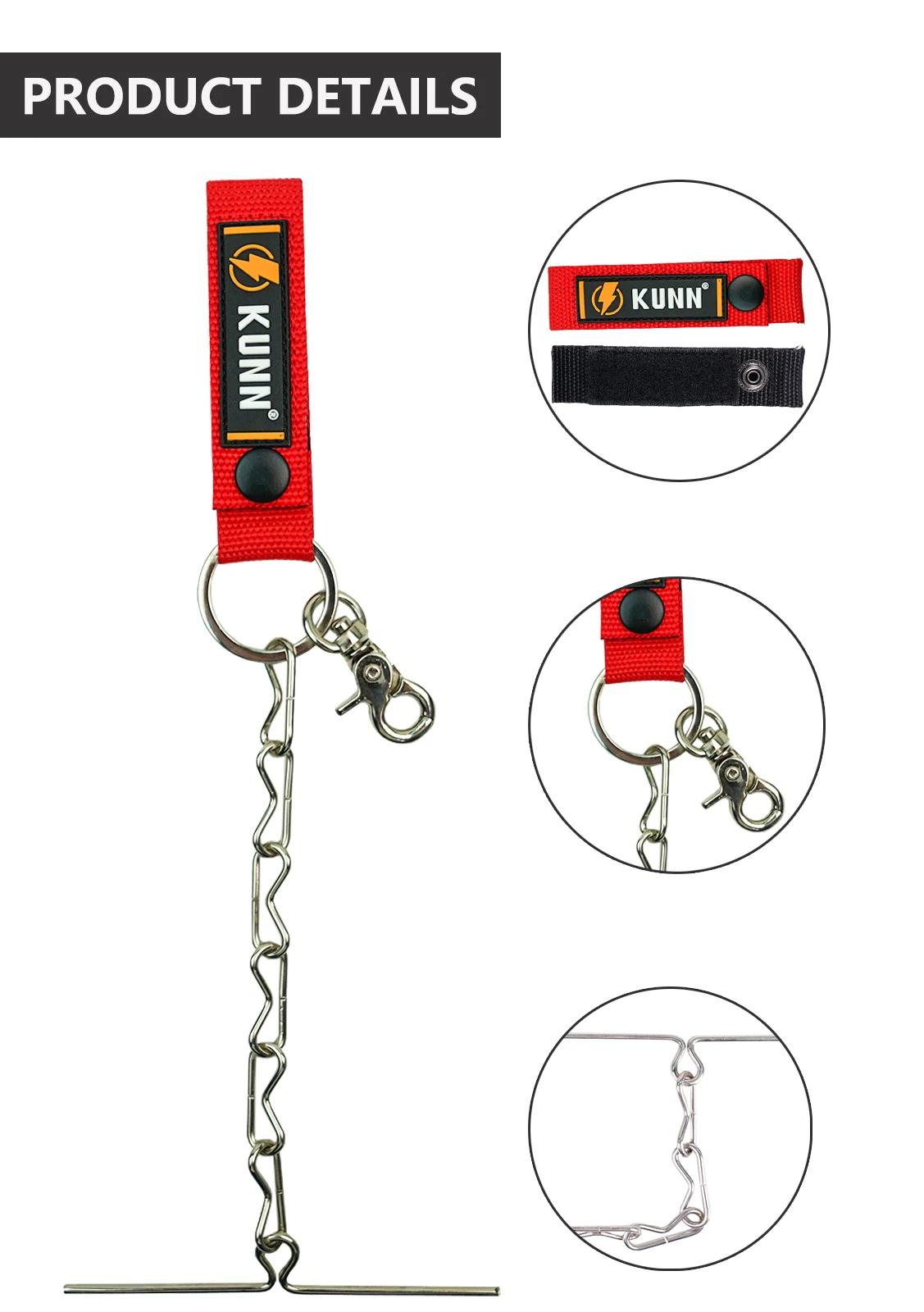 KUNN Porte-ruban électrique, string à ruban à double usage, chaîne porte-ruban rapide améliorée pour