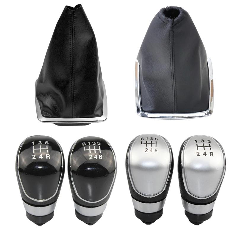 Pommeau de levier de vitesse 5/6 vitesses, guêtre de démarrage, étui de protection pour Ford Focus 2