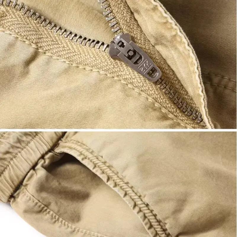 Pantalon Cargo hommes Jogging pantalons décontractés coton pleine longueur tactique militaire pantal
