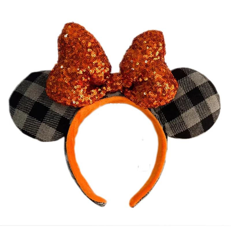 Nouveau Disney Mickey Mouse oreilles bandeau espace montagne nouvel an lunaire Minnie arc rose paill