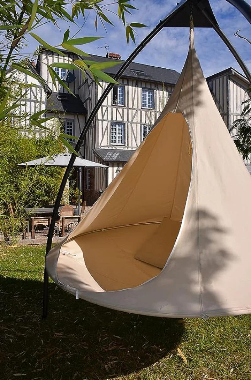 Hamac de voyage, canapé-balançoire, étanche, pour extérieur, camping, jardin, terrasse, décoration
