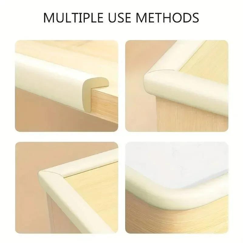 Bande de Protection Anti-collision en forme de L pour bord de Table souple, 2M, bandes de pare-chocs