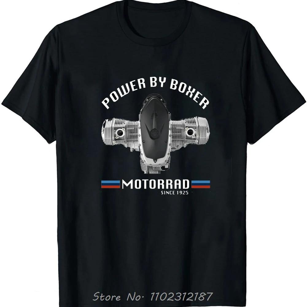 T-shirt décontracté en coton pour hommes, col rond, S-5XL, Boxer Engine R1200gs 1200 Gs R Adventure 
