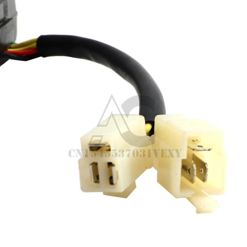 Redresseur Sochi Performance 12V, 6 Fils 6 Câbles DC, Tension Noire, pour Dean 6, 150cc, 200cc, 250c