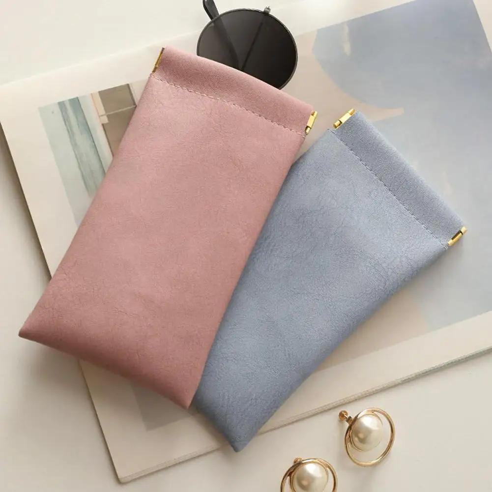 Sac de rangement pour lunettes à domicile, Texture Cortex, rangement pour lunettes, bouche en Shrapn
