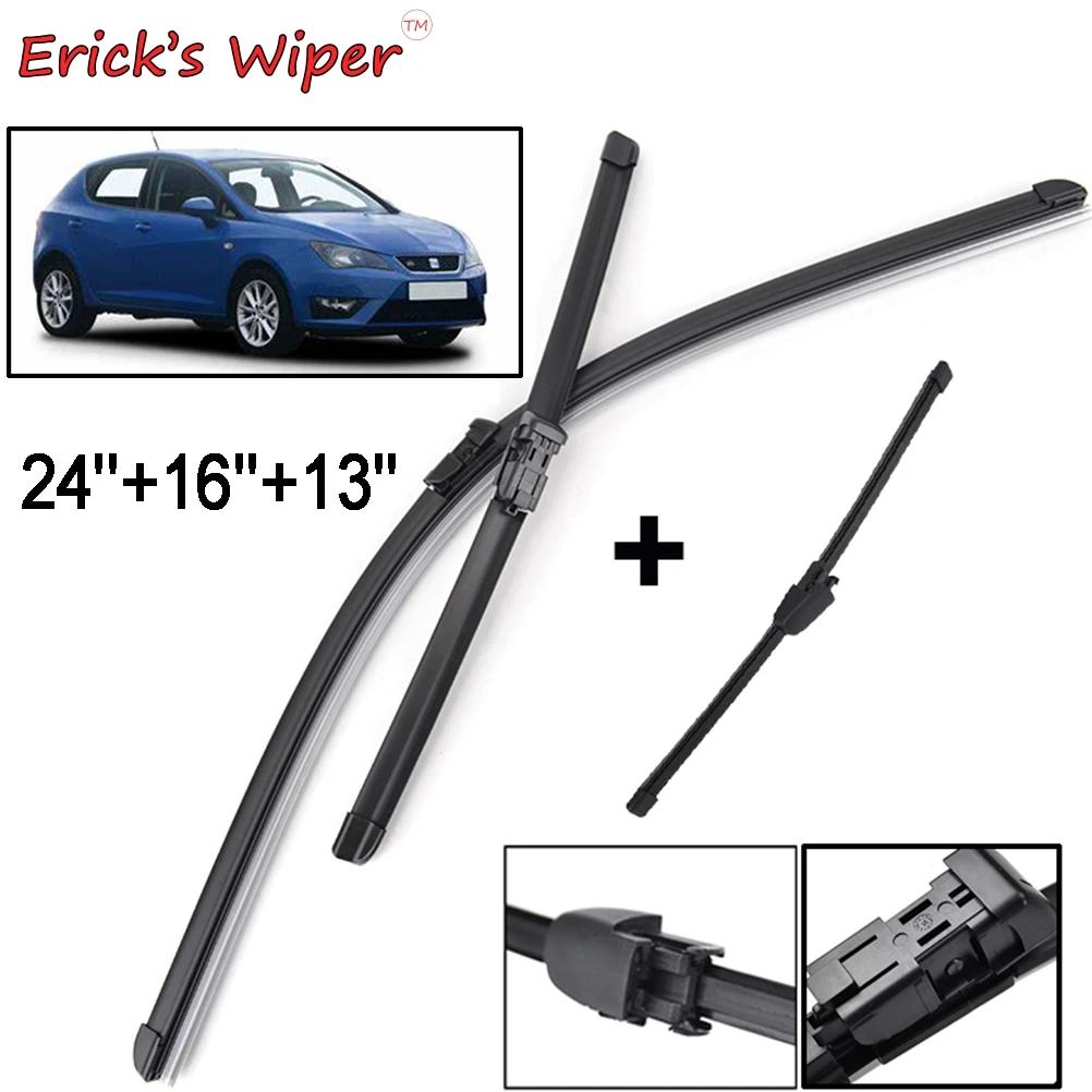 Erick's – jeu de balais d'essuie-glace avant et arrière, pour Seat Ibiza coupé 6J Hatchback 2012 – 2