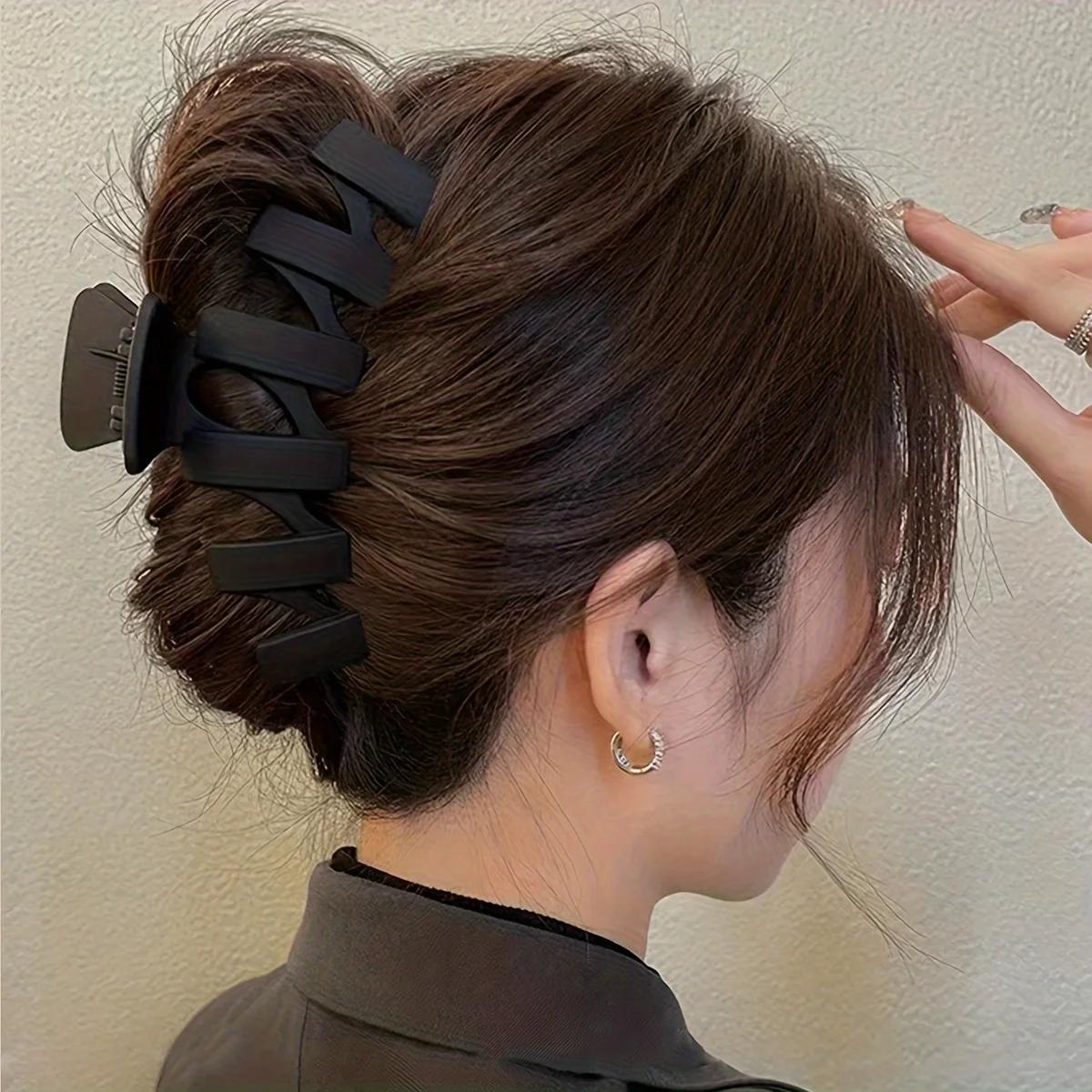 Ensemble de pinces givrées haut de gamme pour femmes, 11 pièces, pince à cheveux pour tête arrière, 