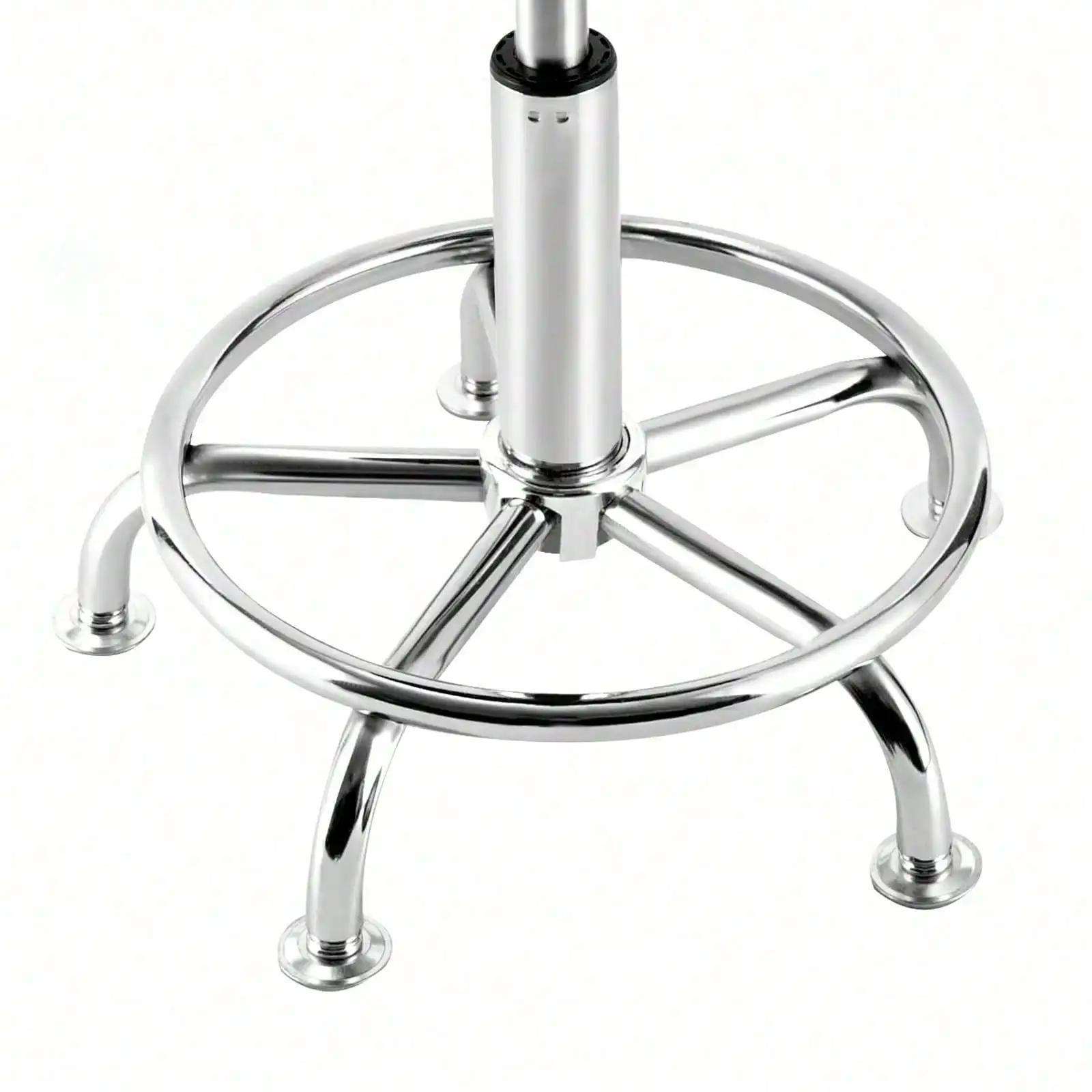Tabouret d'atelier, banc, chaise hydraulique, Bar, Garage, avec dossier + repose-pieds, chaise pivot
