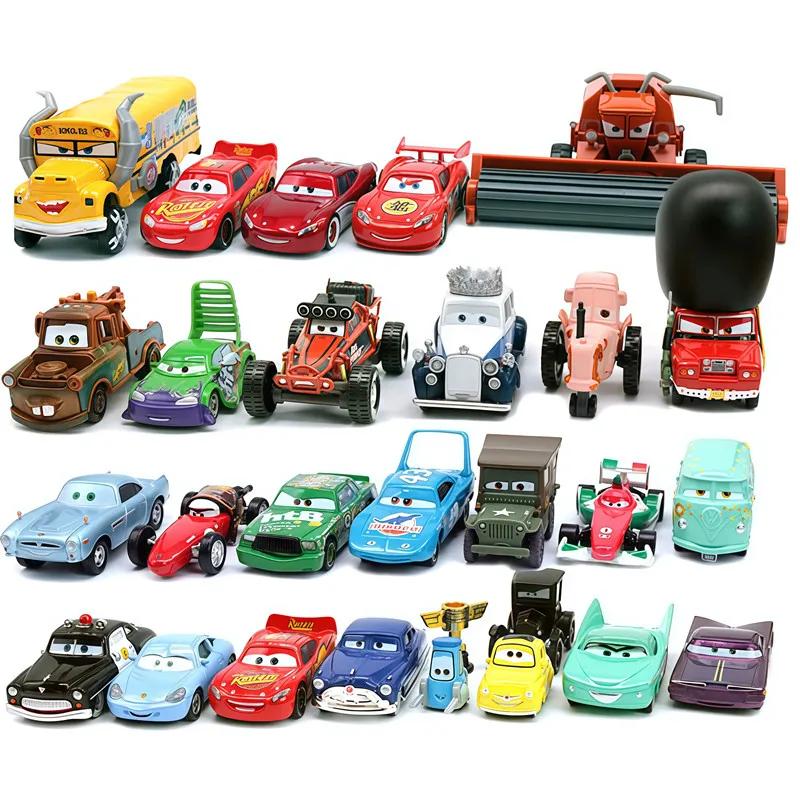 Voitures Disney Pixar voitures foudre McQueen rhapsody matador bulldozer camion Mater moissonneuse 1