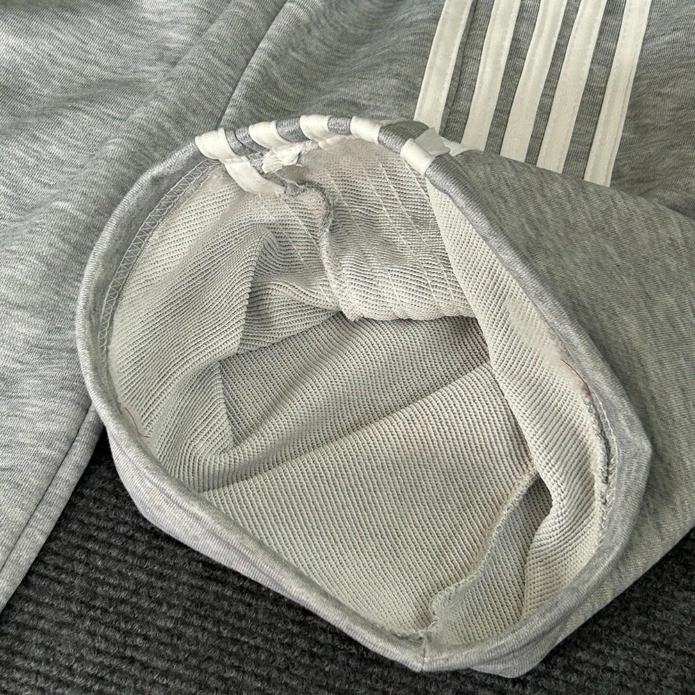 Ensemble deux pièces ample de Style collège rétro américain, faux pantalon de salle de bain à Double