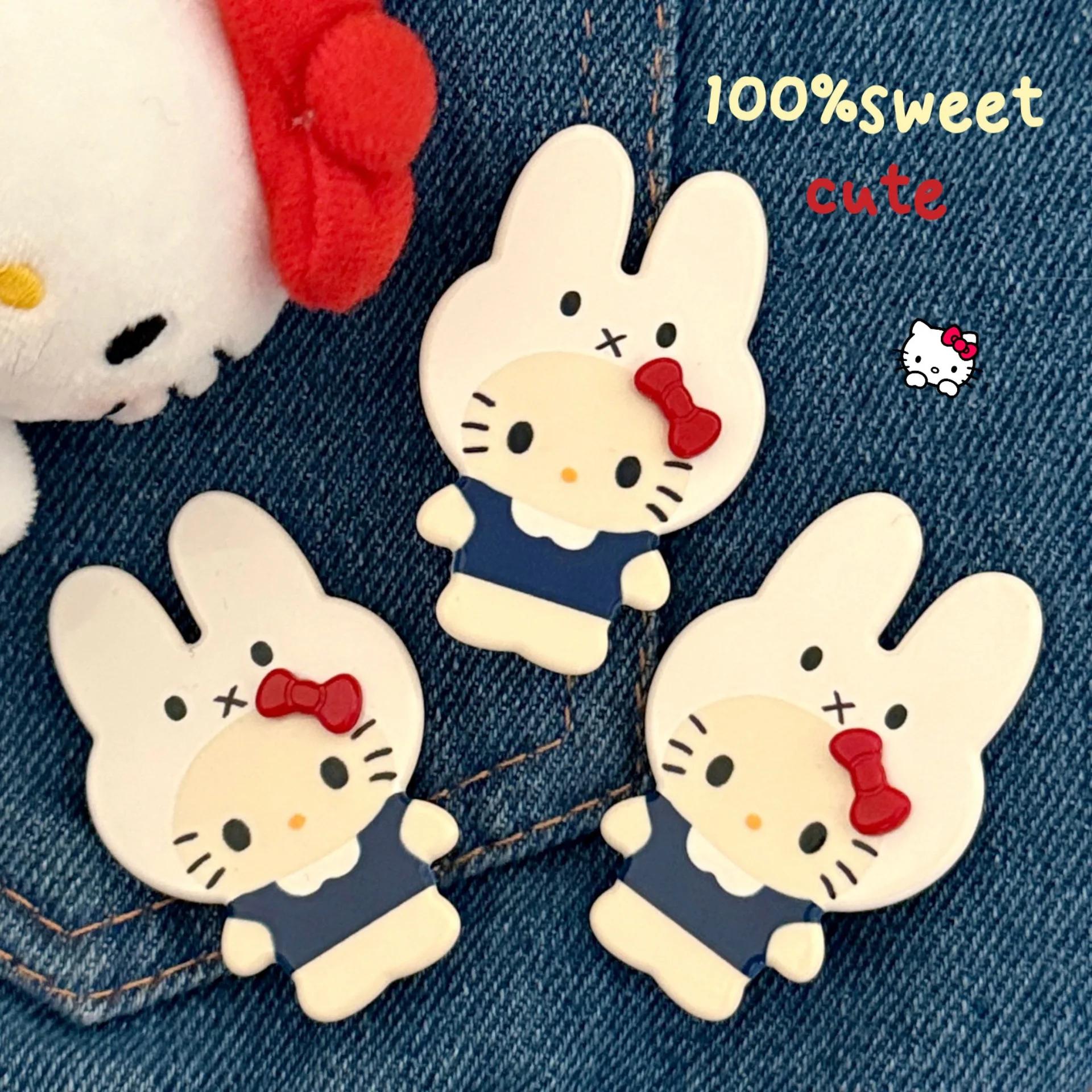 1/3 pièces Sanrio Hello Kitty créatif dessin animé chat épingle à cheveux cheveux accessoires frange