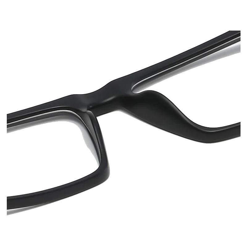 Lunettes de soleil polarisées carrées pour hommes avec clip magnétique 5 Lenes, monture TR90 grise, 