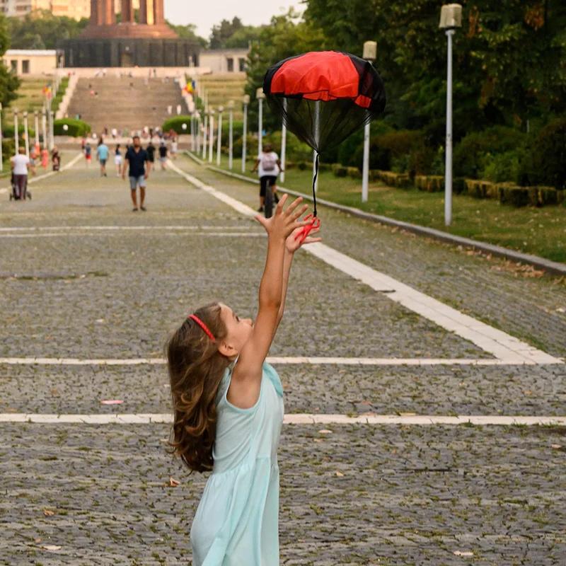 Jouets de Parachute pour enfants, Parachute volant d'extérieur sans enchevêtrement, jouets d'extérie