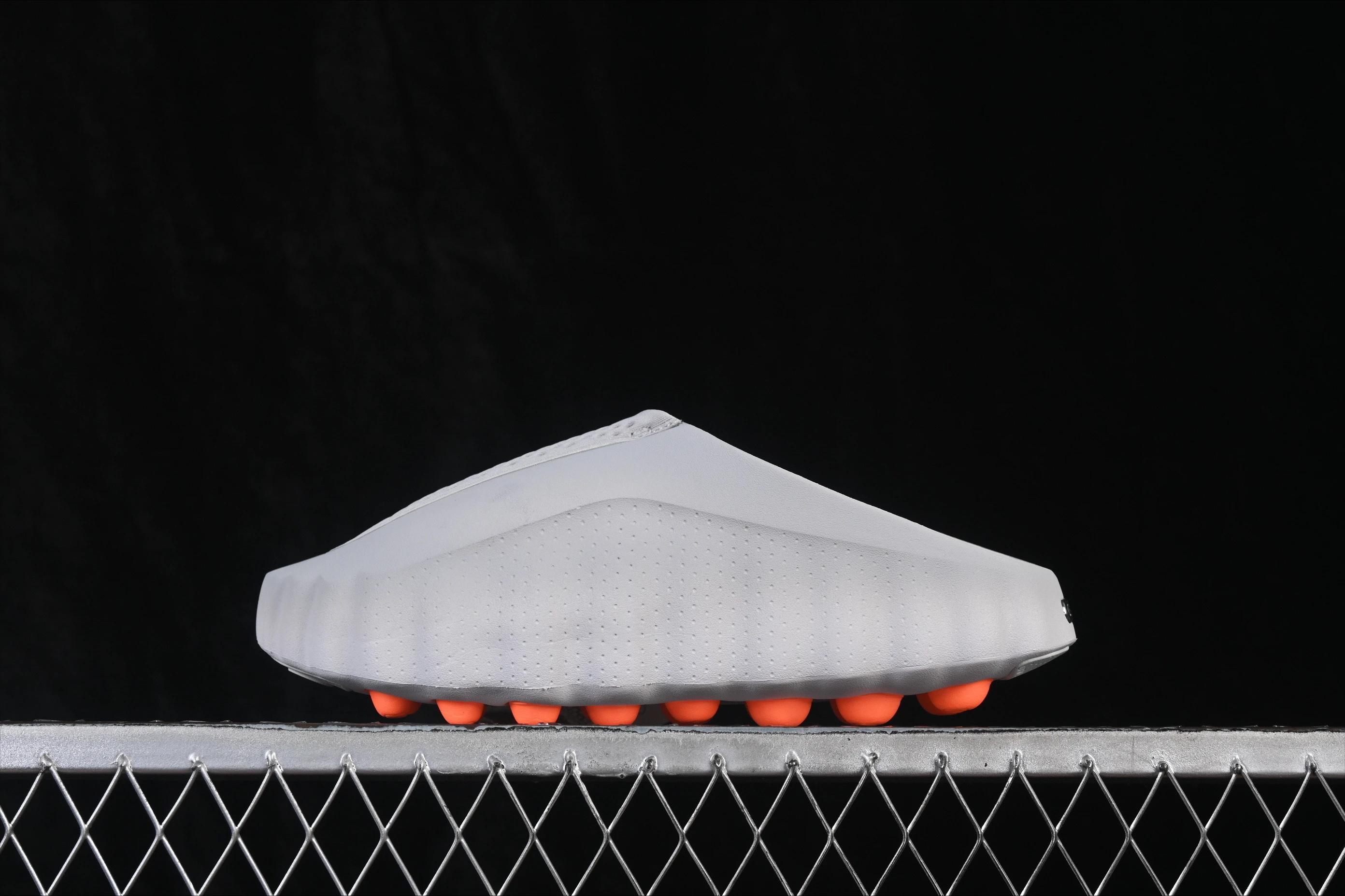 2026 Slides 001 Rubber Tech Comfort Slippers 002 Running Bone White Red Light Smoke Grey Hommes Femm