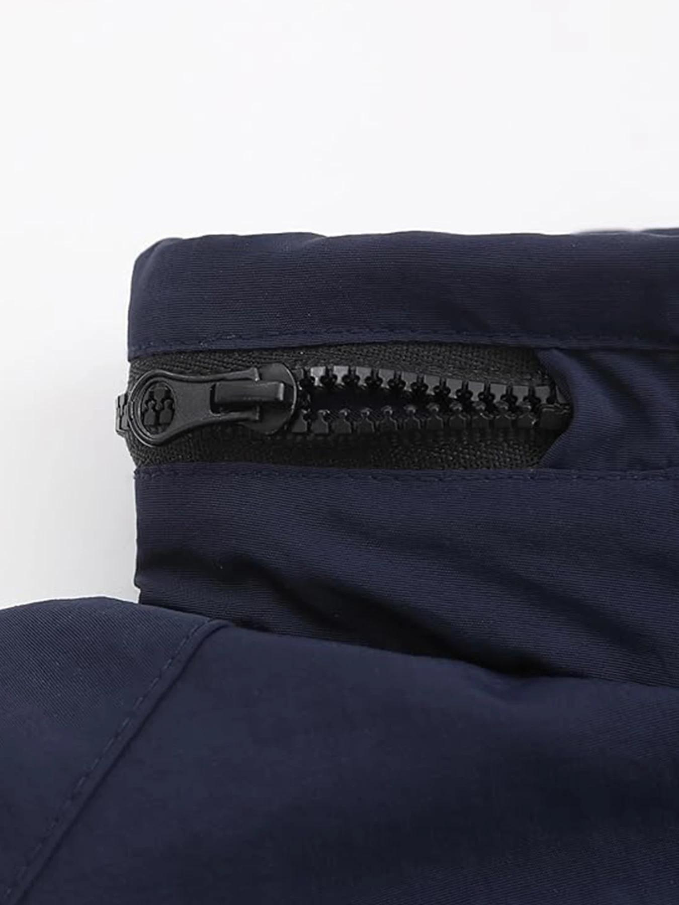 Veste vintage de l'US Air Force IPTU pour hommes, coupe-vent réfléchissant imperméable à capuche en 