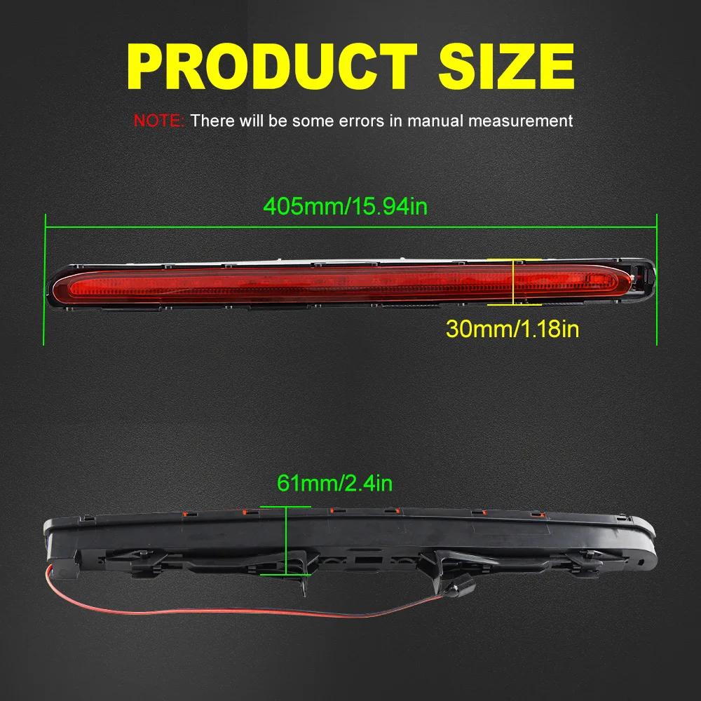 Troisième feu stop arrière à LED rouge, montage haut, A2118201556 2118201556 2118200156, adapté pour