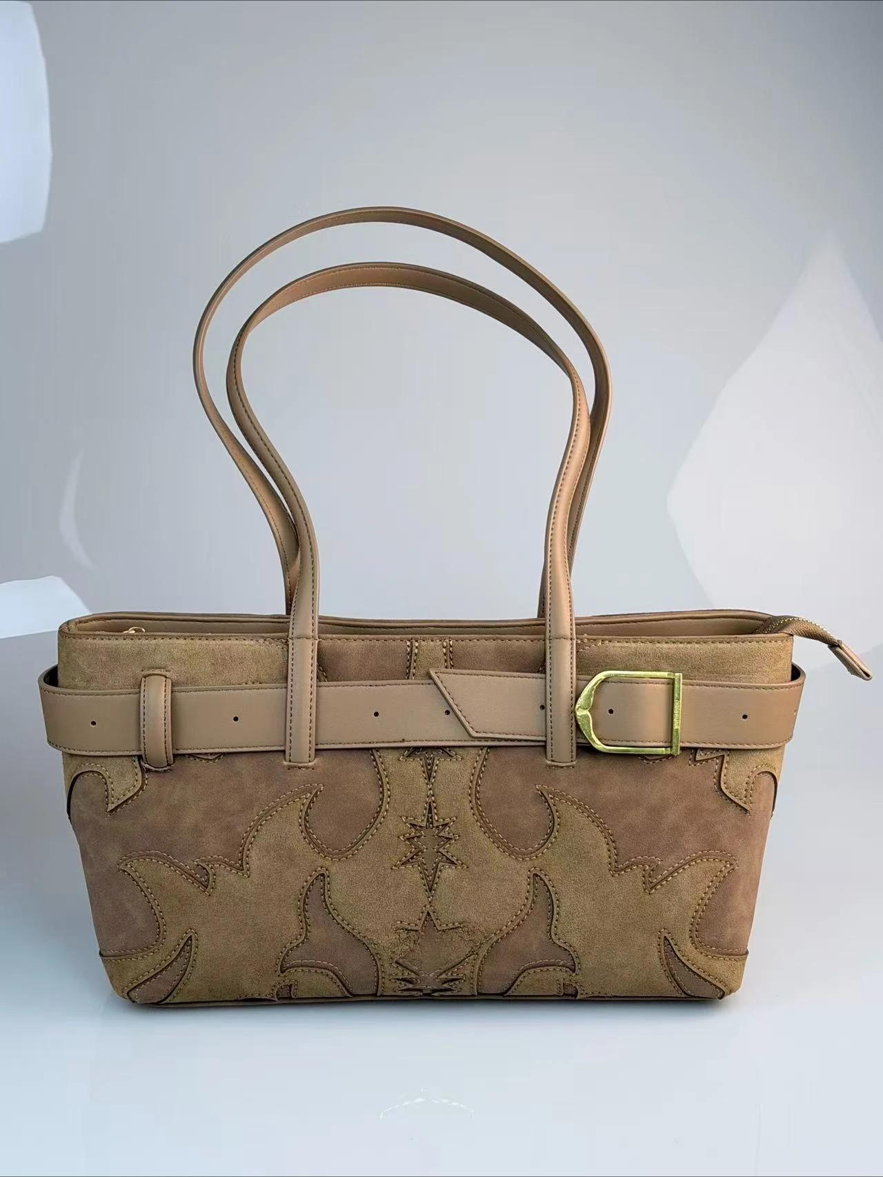 Sac à main ZV haut de gamme pour femme, nouveau sac à bandoulière zippé pour le trajet domicile-trav