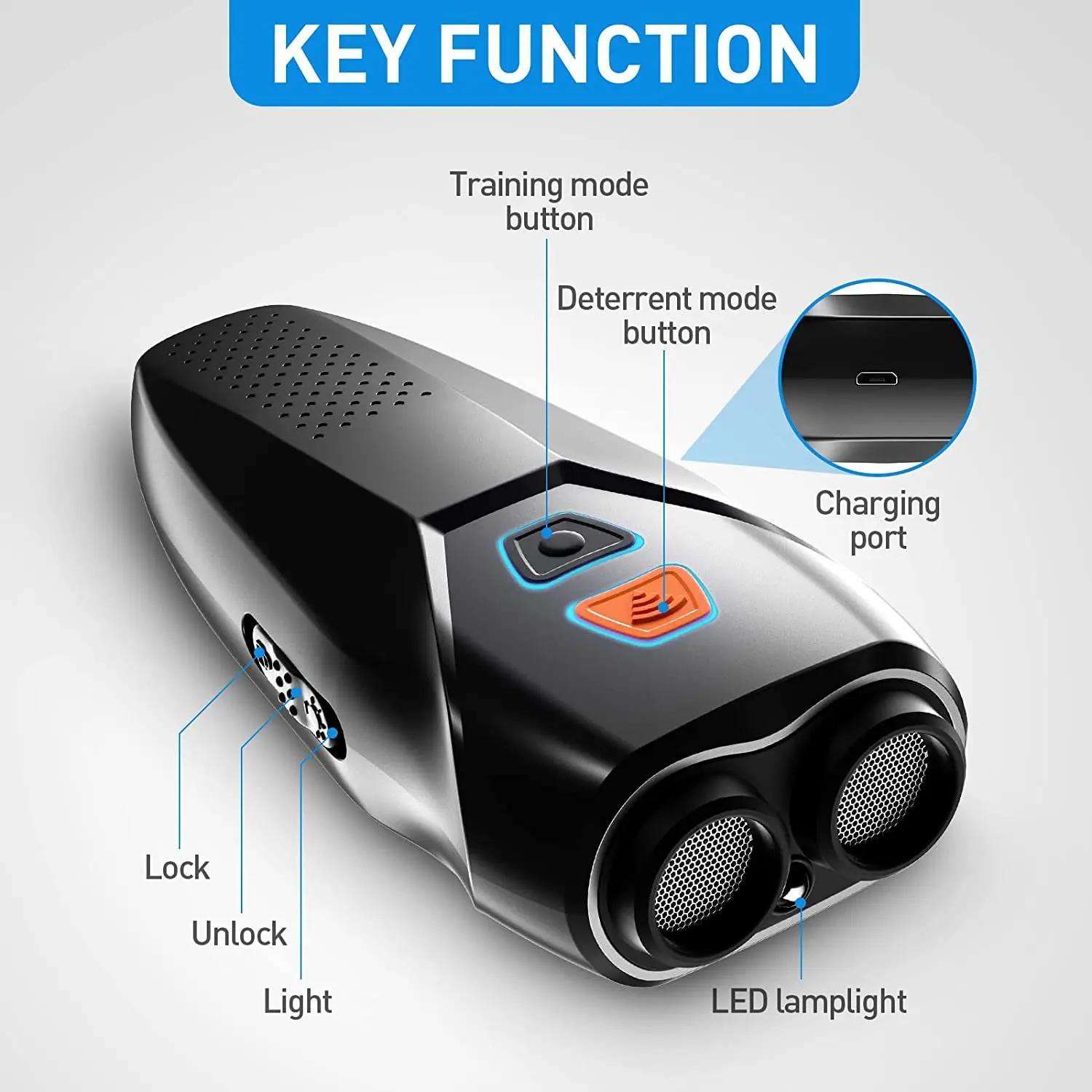 Sifflet à ultrasons pour chiens et touristes, sonde haute puissance, répulsif pour chiens, dissuasif